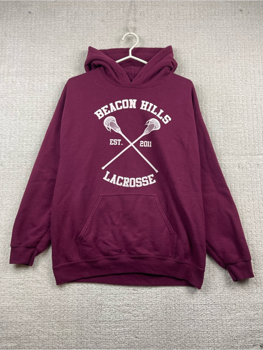 Teen Wolf Lacrosse Hoodie Stilinski 24 in size Medium